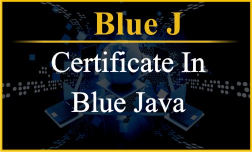 Certificate In Blue Java